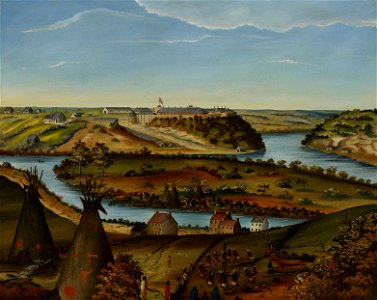 Edward K. Thomas - View of Fort Snelling - 44.21 - Minneapolis Institute of Arts