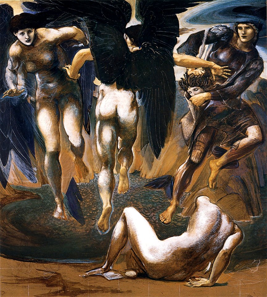 Edward Burne-Jones - The Death of Medusa II, 1881-1882