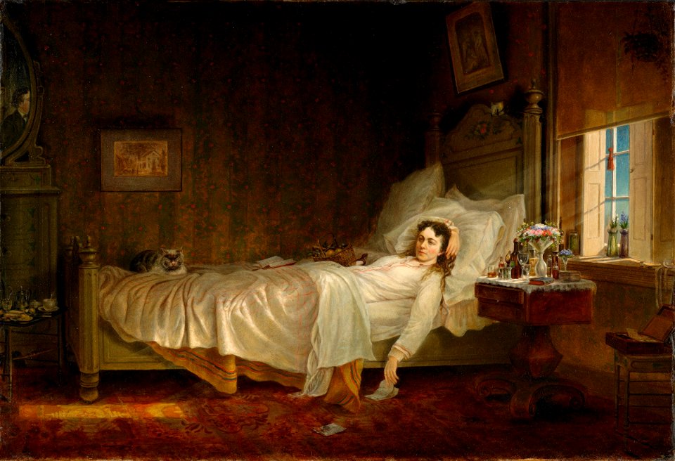 Edward Lamson Henry - The Invalid - 2005.189 - Fogg Museum