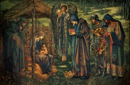 Edward Burne-Jones - The Star of Bethlehem - Google Art Project. Free illustration for personal and commercial use.