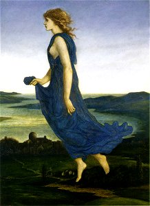 Edward Burne-Jones - Vesper, 1872-1873