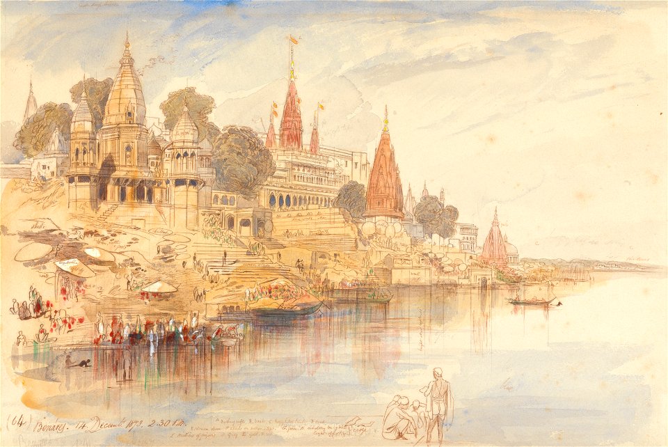 Edward Lear - Benares - Google Art Project