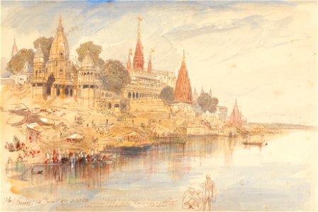 Edward Lear - Benares - Google Art Project