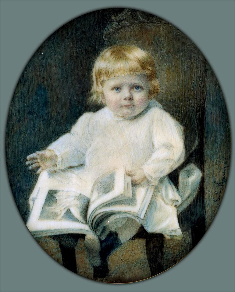 Edward Elias Kaufer - Portrait of a Boy - Google Art Project