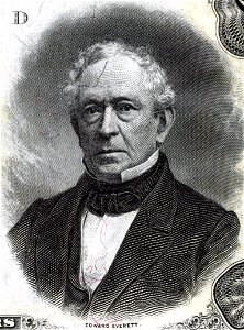 Edward Everett (Engraved Portrait). Free illustration for personal and commercial use.