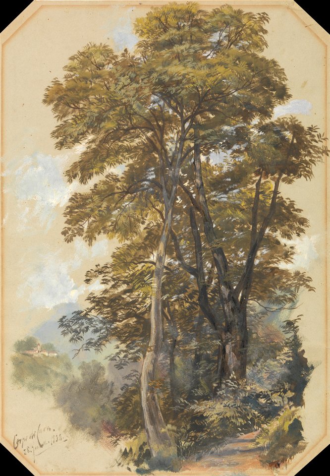 Edward Lear - Corpo di Cava, 28 June 1838 - Google Art Project
