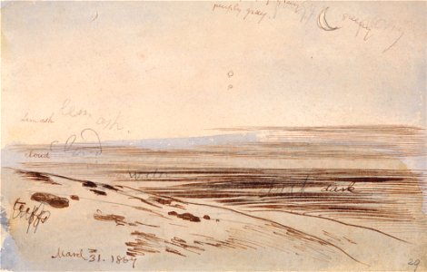 Edward Lear - El Areesh - Google Art Project (2418824)