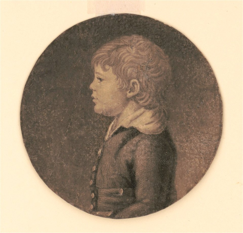 Edward Dutilh, head-and-shoulders portrait, left profile LCCN2007676824, Charles Balthazar Julien Févret de Saint-Mémin, 1802
