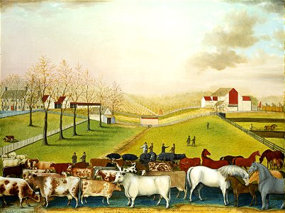 Edward Hicks - The Cornell Farm