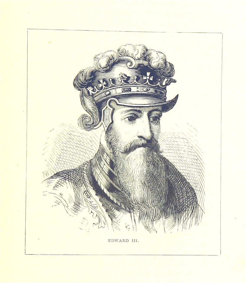 Edward III, from page 47 of 'Battle Stories from British and European History ... Second edition'