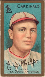Edward J. Phelps, St. Louis Cardinals, baseball card portrait LCCN2008677423