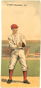 Edward Grant-John B. McLean, Cincinnati Reds, baseball card portrait LCCN2007683866