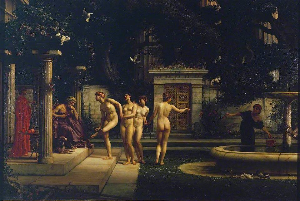 Edward John Poynter (1836-1919) - A Visit to Aesculapius - N01586 - National Gallery