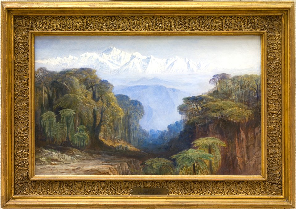 Edward Lear - Kinchinjunga - Google Art Project