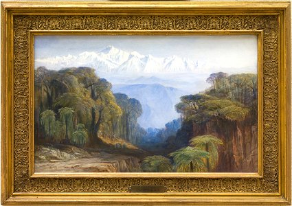 Edward Lear - Kinchinjunga - Google Art Project