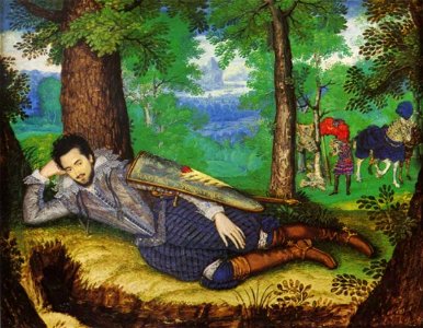 Edward Herbert 1st Baron Herbert of Cherbury by Isaac Oliver