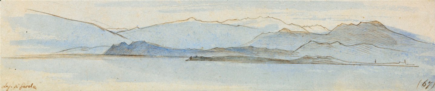 Edward Lear - Lago di Garda - Google Art Project (2433308)