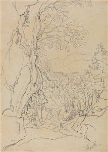 Edward Lear - La Cava, 19 July 1838 - Google Art Project