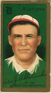 Edward J. Abbaticchio, Boston Rustlers, baseball card portrait LCCN2008677357