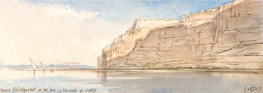 Edward Lear - Near El Azerat - Google Art Project (2422431)