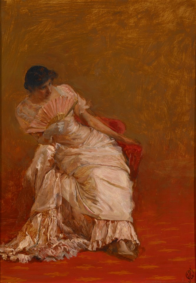 Edward John Gregory - Study for a Rehearsal - 72.121.1 - Indianapolis Museum of Art