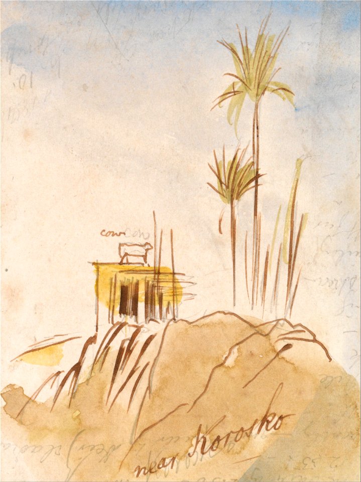 Edward Lear - Near Korosko - Google Art Project