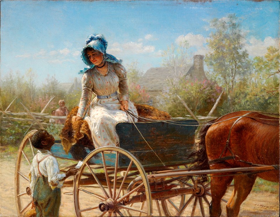 Edward Lamson Henry - The Message - 2003.279 - Fogg Museum