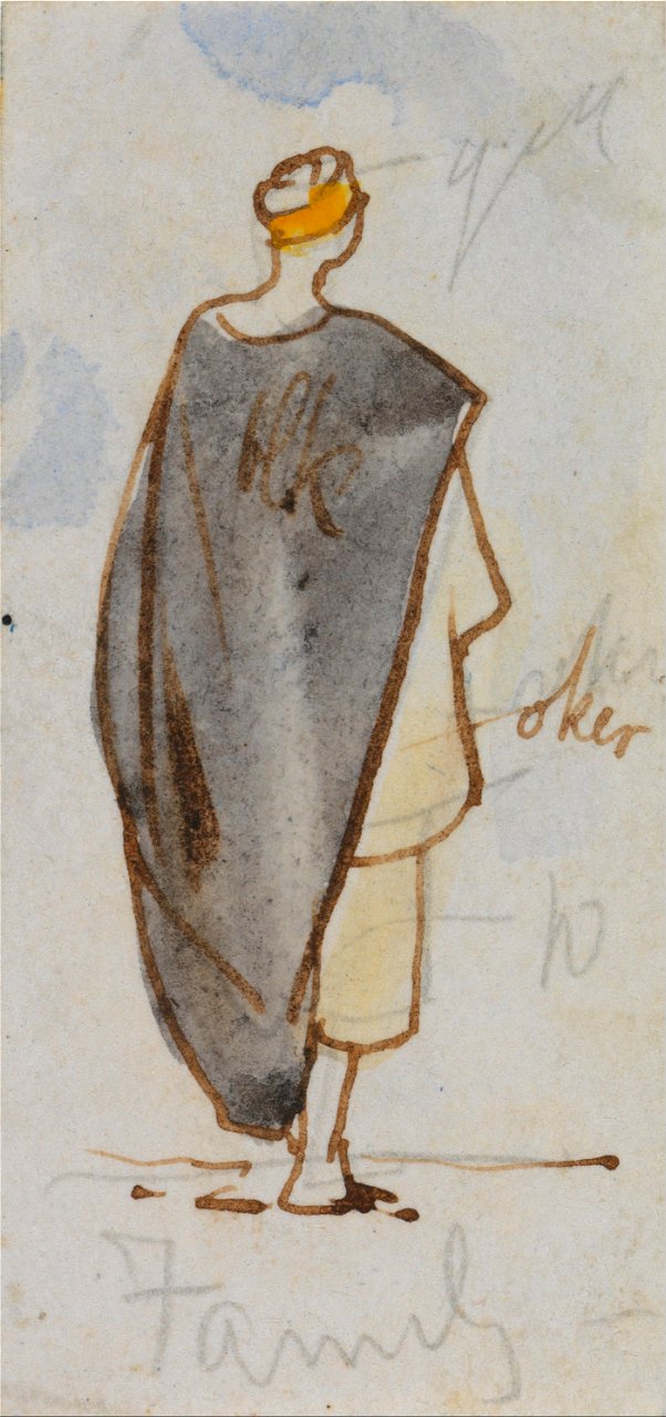Edward Lear - Egyptian Man - Google Art Project (2431242)