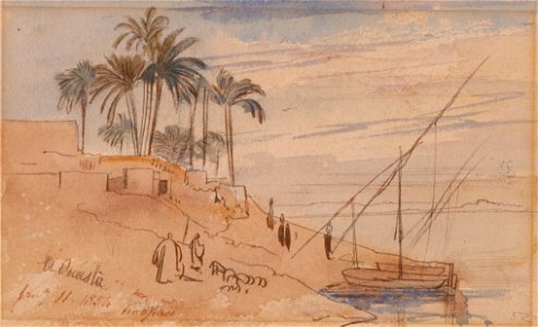 Edward Lear - El Ousta - Google Art Project