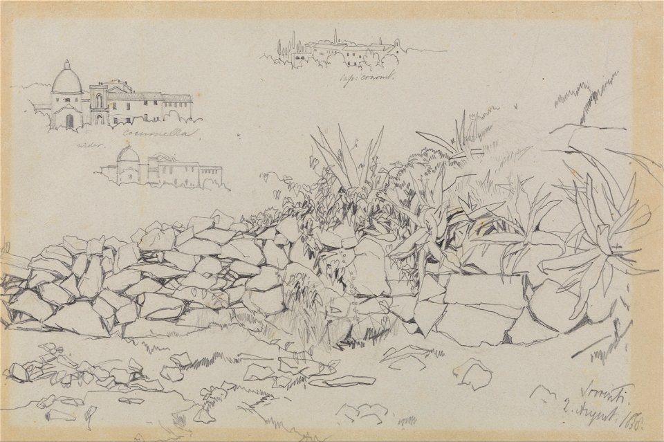 Edward Lear - Sorrento, 2 August 1838 - Google Art Project