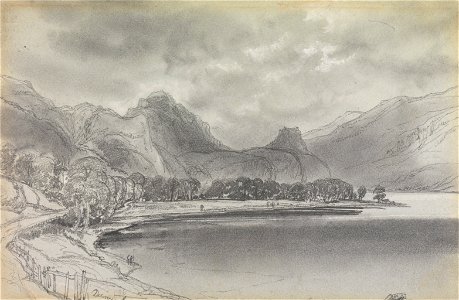 Edward Lear - Derwentwater - Google Art Project