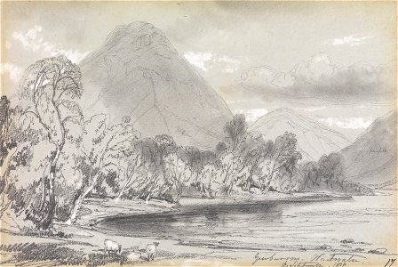 Edward Lear - Yewbarrow, Wastwater, 16 September 1836 - Google Art Project