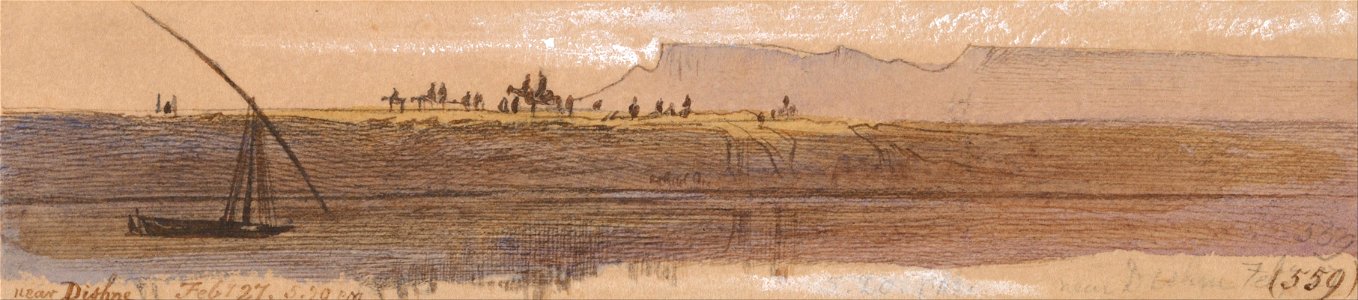 Edward Lear - Near Dishna - Google Art Project