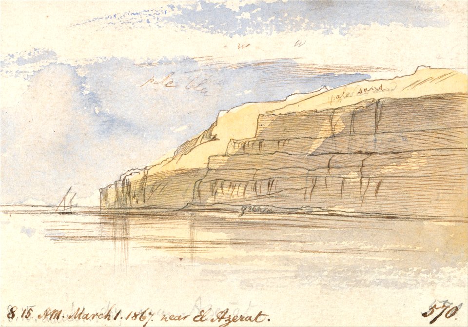 Edward Lear - Near El Azerat - Google Art Project (2431230)