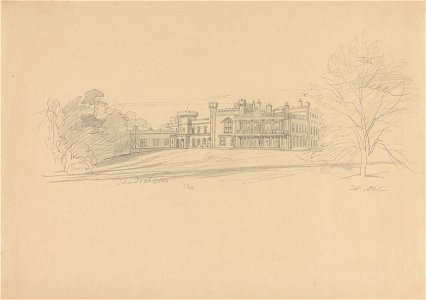 Edward Lear - Knowsley Hall - Google Art Project