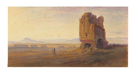 Edward lear the roman campagna 110056)