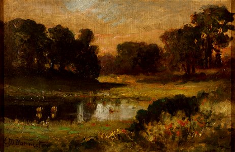 Edward Mitchell Bannister - At the Oakside Beach - 13.829 - Rhode Island School of Design Museum