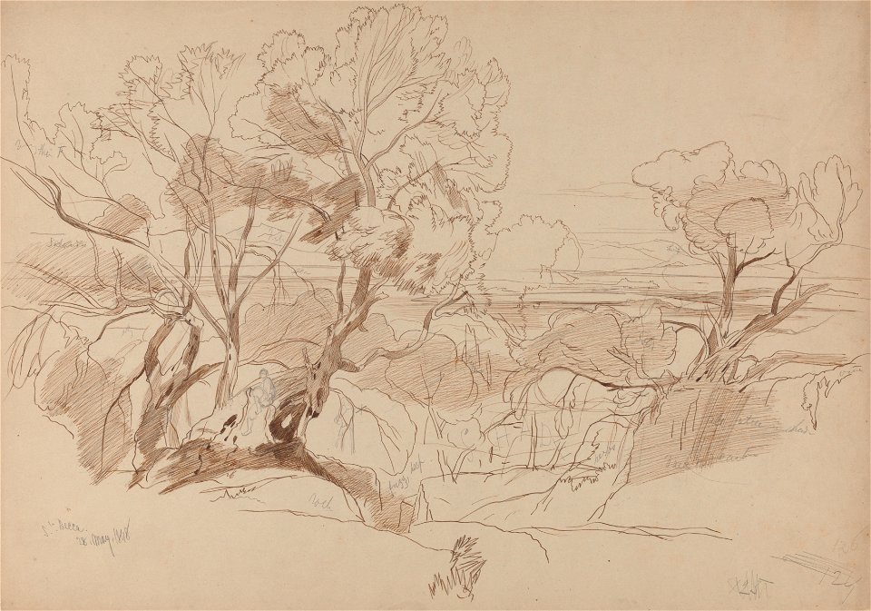 Edward Lear - Santa Decca, Corfu, 28 May 1848 (126) - Google Art Project