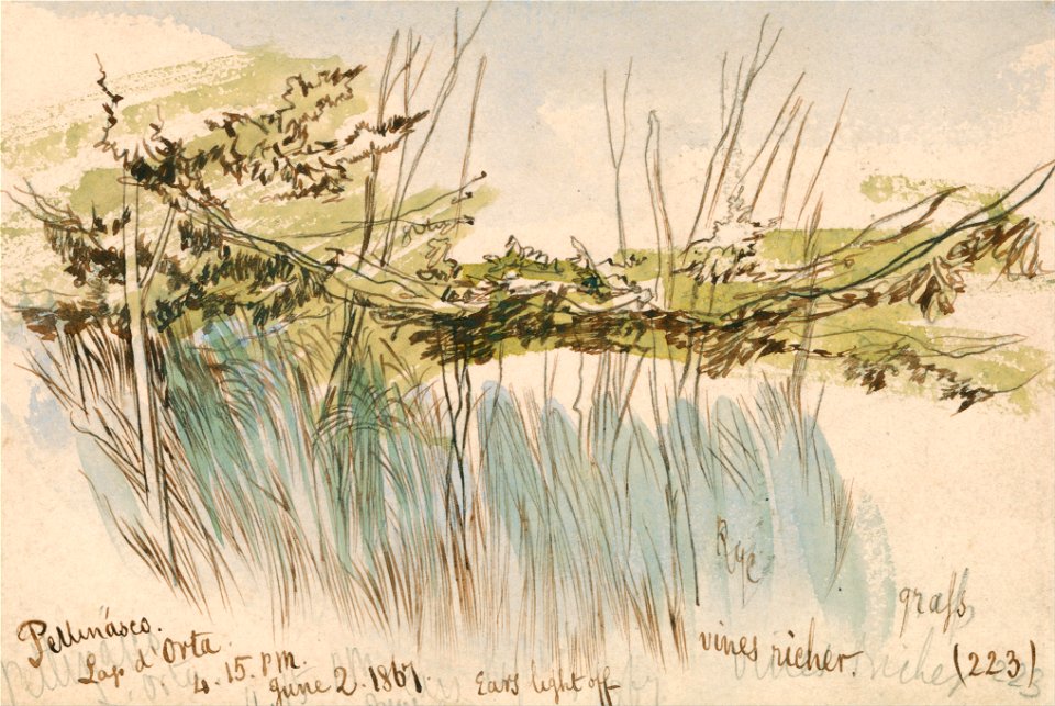Edward Lear - Pettenasco, Lago d'Orta - Google Art Project (2419578)