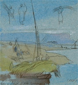 Edward Lear - Qaw el Kebir - Google Art Project