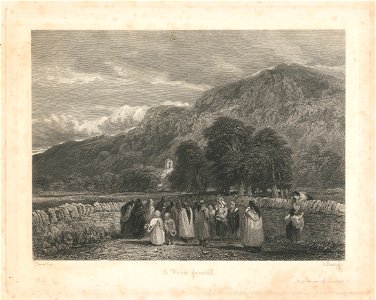 Edward Radclyffe - A Welsh Funeral - Google Art Project