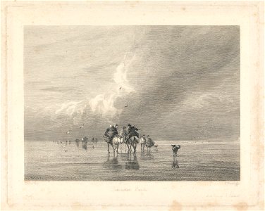 Edward Radclyffe - Lancaster Sands - Google Art Project