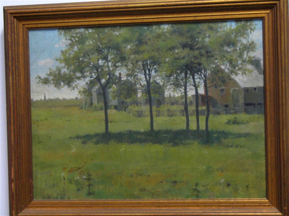 Edward Martin Taber - View of a Farm - 1943.20 - Fogg Museum