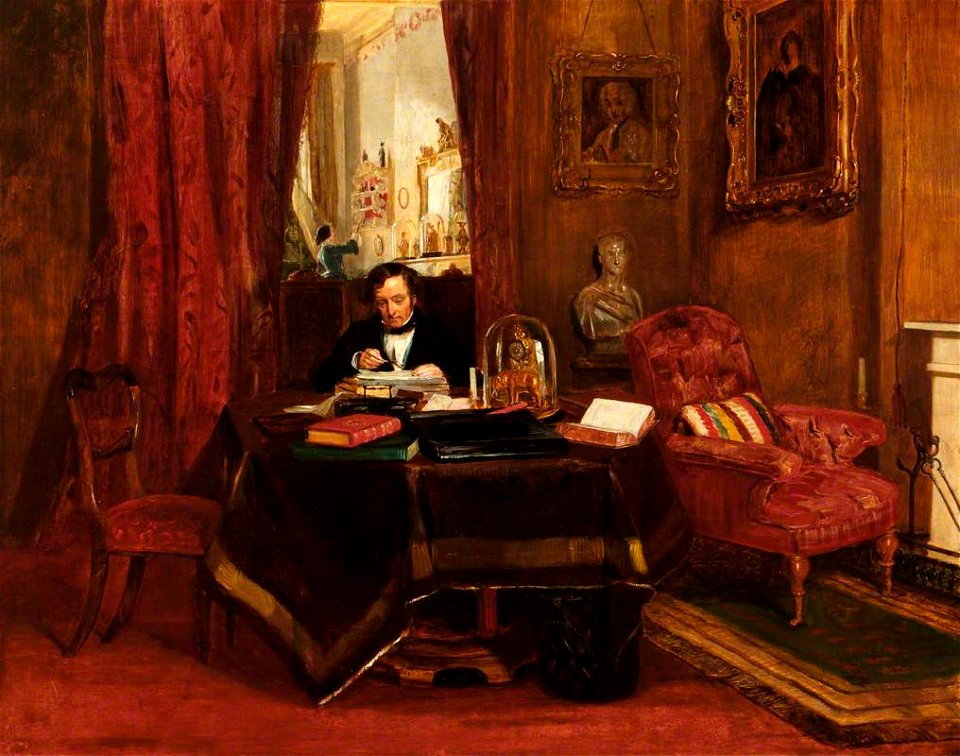 Edward Matthew Ward (1816-1879) - Philip Henry Stanhope (1805–1875), Viscount Stanhope, Later 5th Earl Stanhope, DCL, FRS, LLD - 429013 - National Trust