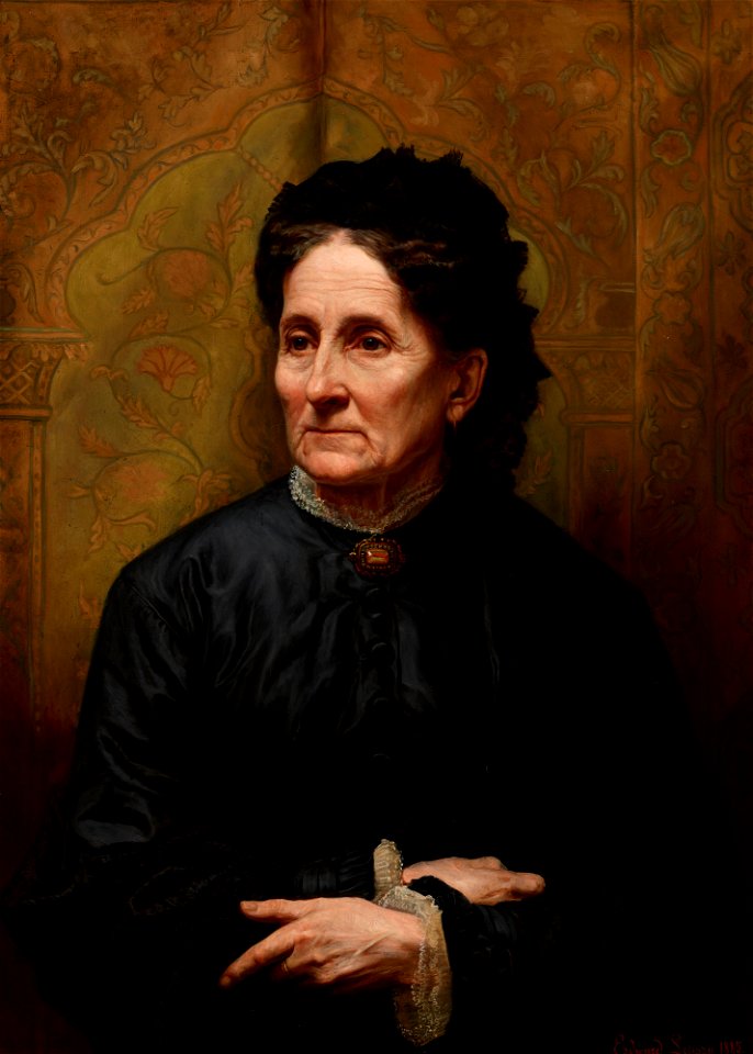 Edward Lepszy - Portrait of Mother - MNK II-a-449 - National Museum Kraków
