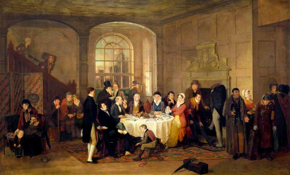 Edward Villiers Rippingille (1798-1859) - The Stage-Coach Breakfast - 624187 - National Trust