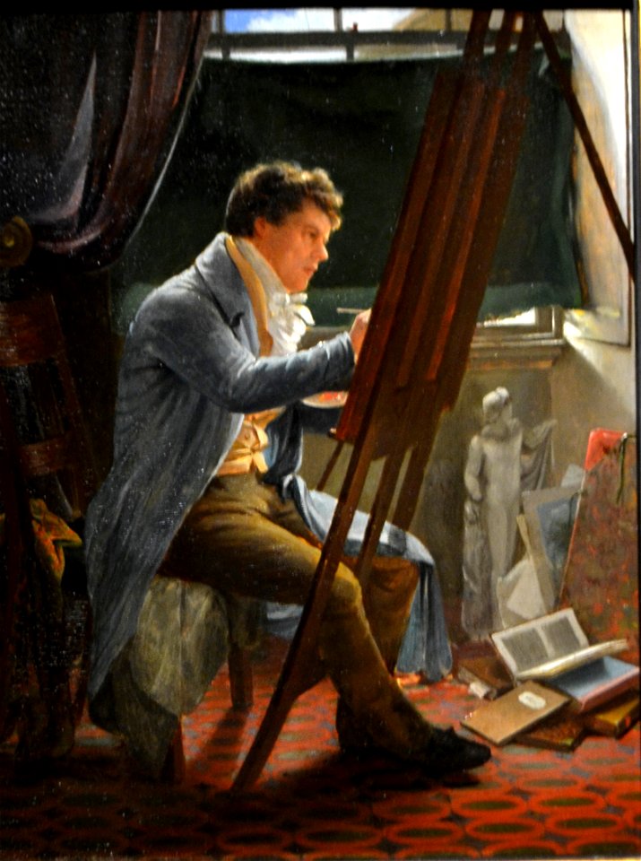 Edward Villiers Rippingille - Portrait d'Edward Bird (1817)