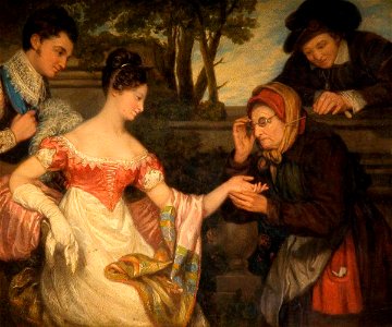 Edward Villiers Rippingille -The Fortune Teller -Bantock House and Park