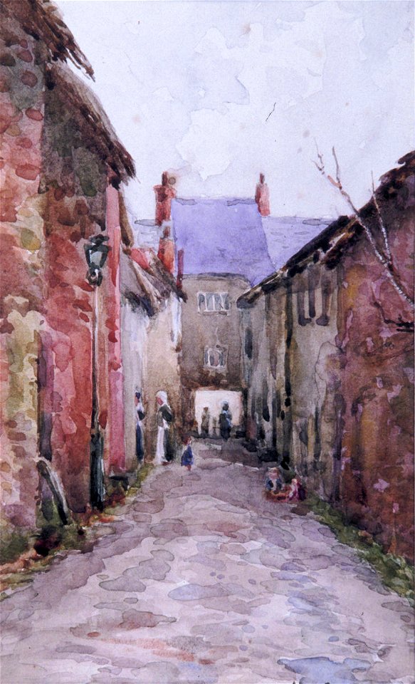 Edward Noel Barraud - Mill Lane, Cull…(illeg) - Sarjeant Gallery