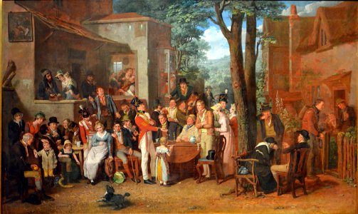 Edward Villiers Rippingille - L'agent recruteur (1822)